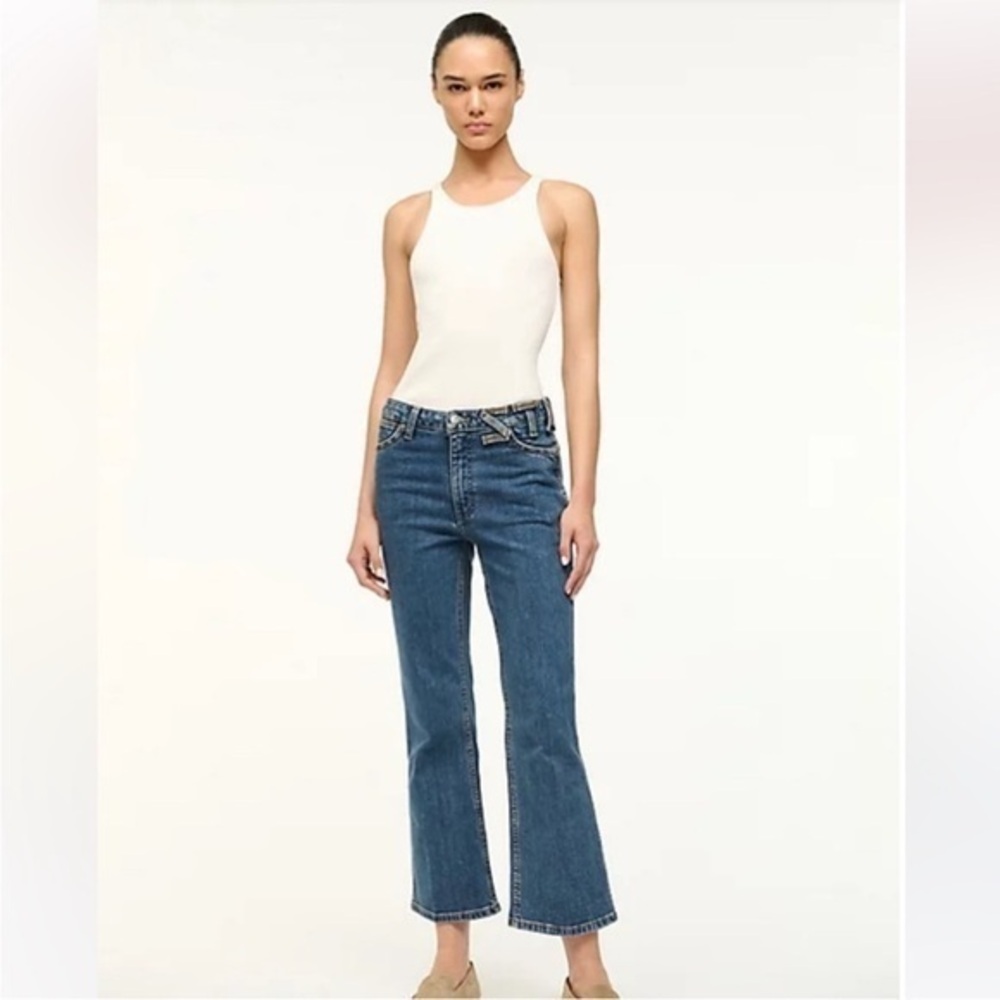 Wrangler x Staud Jeans Bootcut Medium Wash